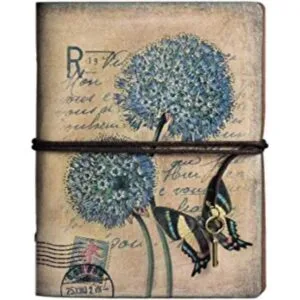 Diario Maleden de estilo vintage recargable de cuero_1