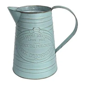 APSOONSELL Jarrón de metal estilo shabby chic para_1