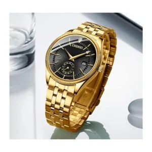 Fanmis Reloj de pulsera analógico de lujo para hombre de_3