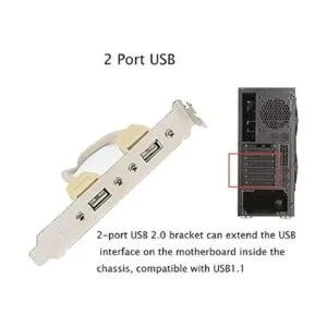 SINLOON Juego de 2 cables y conectores para ordenador 2_6