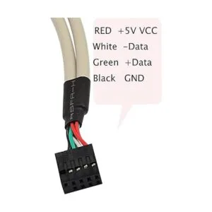 SINLOON Juego de 2 cables y conectores para ordenador 2_4