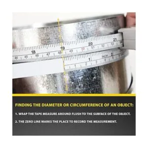 Perfect Pi Cinta métrica de circunferencia de diámetro_5