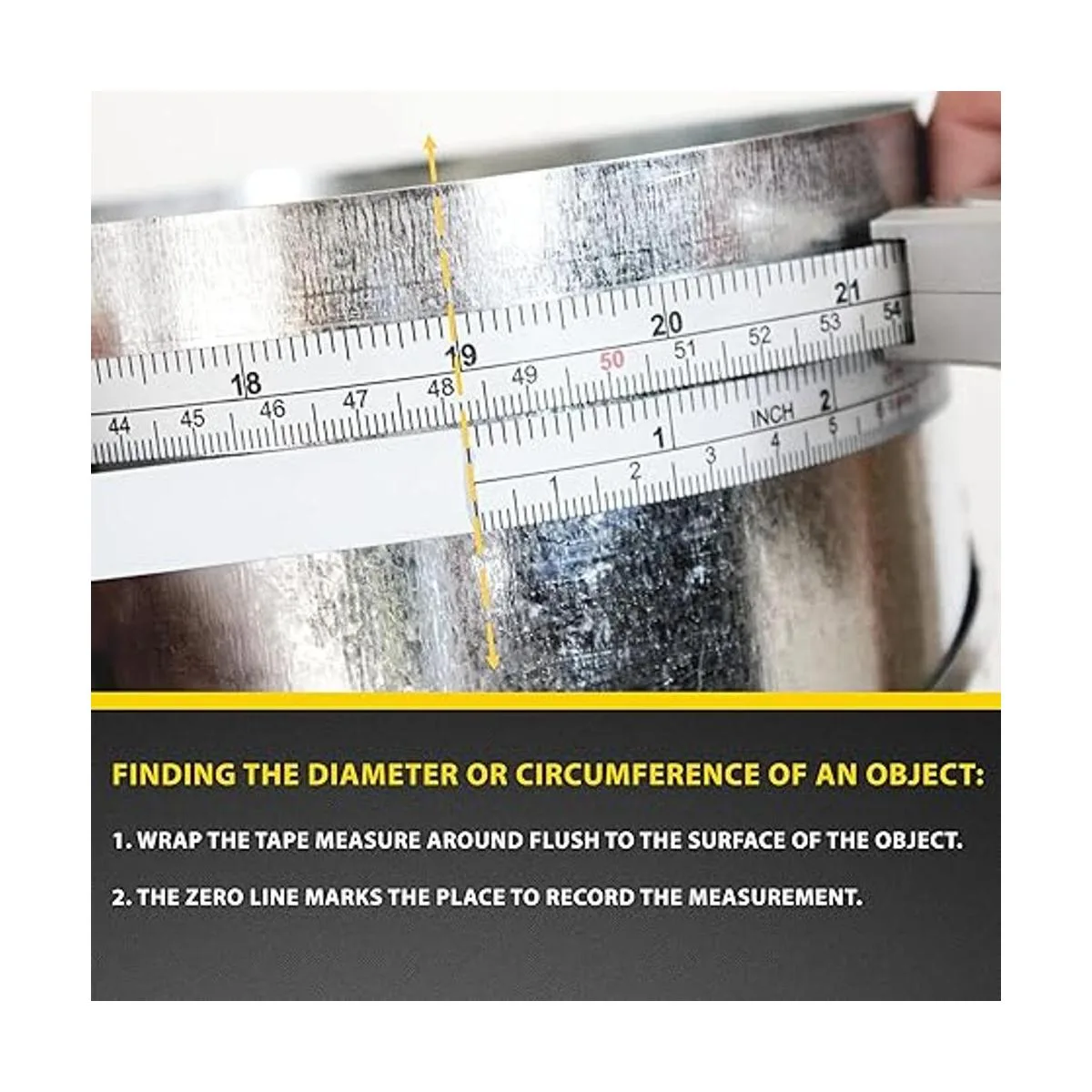 Perfect Pi Cinta métrica de circunferencia de diámetro_5