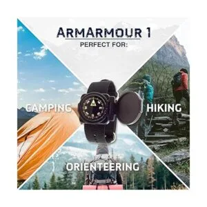 Sun Company ArmArmour 1 Brújula de muñeca blindada con_7