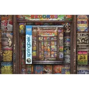 Springbok Puzzles Groovy Records Rompecabezas 1000 piezas_4