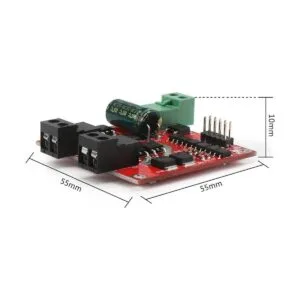 DROK L298 Controlador de velocidad de motor de doble_5