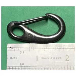 Acero inoxidable 316 Primavera Puerta mosquetón clip 2_3