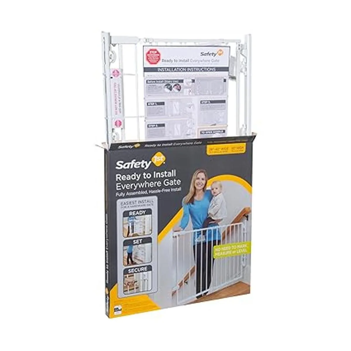 Safety 1st Puerta Lista para Instalar en Cualquier Parte_3