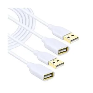 Costyle Cable de extensión USB blanco paquete de 2_1