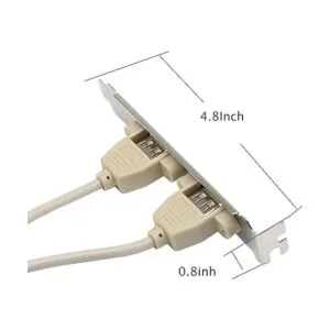 SINLOON Juego de 2 cables y conectores para ordenador 2_3