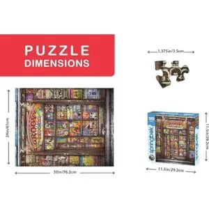 Springbok Puzzles Groovy Records Rompecabezas 1000 piezas_3