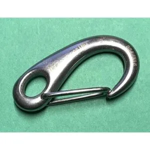 Acero inoxidable 316 Primavera Puerta mosquetón clip 2_2