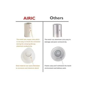 AIRIC Conector de crimpado de extremo cerrado 100pcs 1210_4