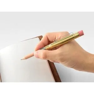 Lápiz de latón de Travelers Company_4