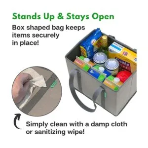 Bolsas de la compra reutilizables paquete de 3. Set de_2