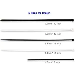 Bridas de jardín grandes de 120 libras de tracción de 12_6