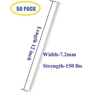 Bridas de jardín grandes de 120 libras de tracción de 12_5