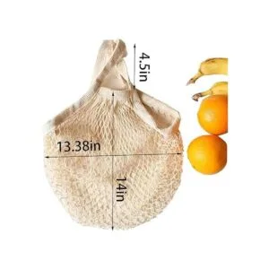 Ahyuan Bolsas de comestibles cordón de algodón_5