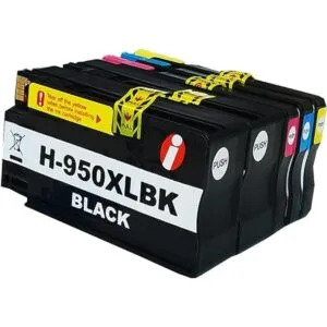 INK4WORK Paquete de 5 cartuchos de tinta compatibles para_2