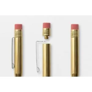 Lápiz de latón de Travelers Company_5