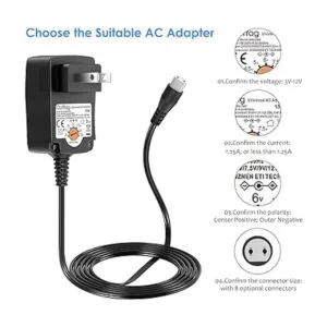 Adaptador universal de CA de 15 W 3 V 4.5 V 5 V 6 V_3