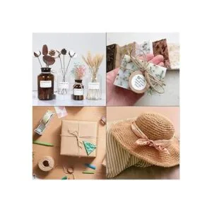 Tenn Well Cordel de yute natural 3 capas de 984 pies_6