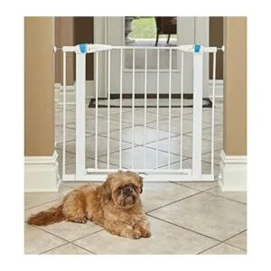 MidWest Homes for Pets Puerta de acero para mascotas con_3