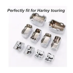 Juego de tapas cromadas para Harley Davidson Electra Glide_4