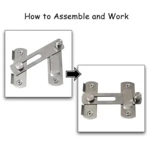 Alise 2 cierres de puerta de acero inoxidable para puerta_4