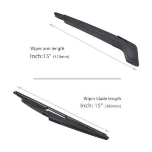 OTUAYAUTO Juego de limpiaparabrisas trasero Reemplazo_2