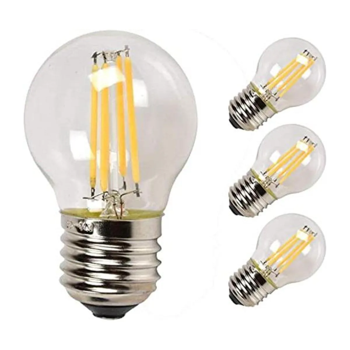 CTKcom Bombilla LED de 4 W G45 regulable estilo Edison_1