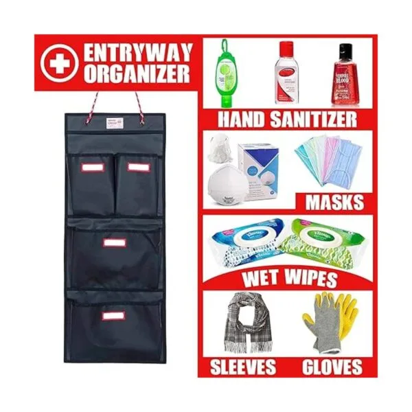 Rough Enough Organizador para colgar en la puerta en_4