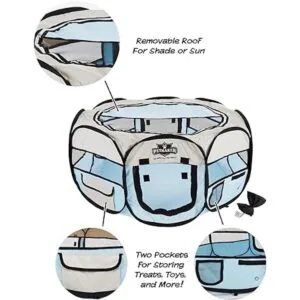 PETMAKER Pet Playpen Collection 42x25 PopUp Dog Kennel_4