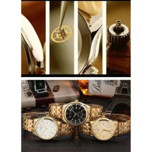 Fanmis Reloj de pulsera analógico de lujo para hombre de_7