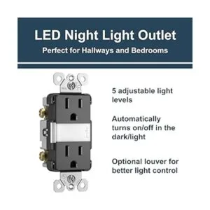 Pass Seymour Legrand NTL885TRICC6 Enchufe con luz_2