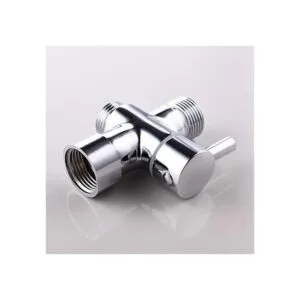 Ciencia Adaptador en T de metal con válvula en T de_5