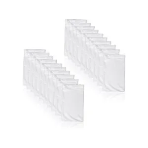 Paquete de 20 bolsas filtrantes para alberca. Red fina_2