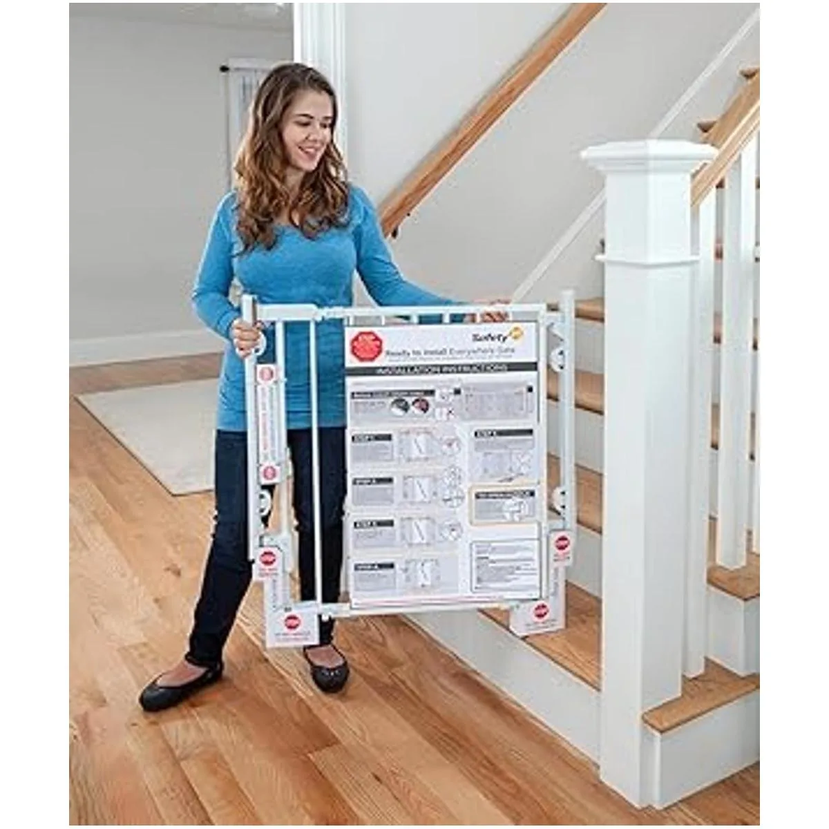 Safety 1st Puerta Lista para Instalar en Cualquier Parte_4