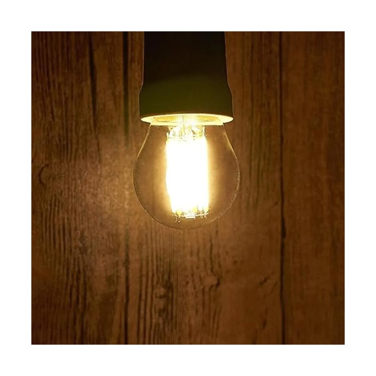 CTKcom Bombilla LED de 4 W G45 regulable estilo Edison_4