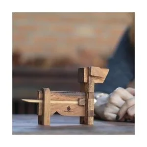 SiamMandalay Mejor amigo rompecabezas de madera para_4