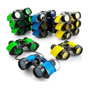 Kicko 12 binoculares de juguete con cuerda para el cuello_2