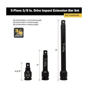 Titan 48140 38 Drive Impacto Socket Extension Set_2