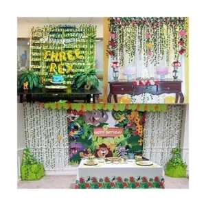 JPSOR 24 unidades de guirnaldas de hojas sintéticas para_6