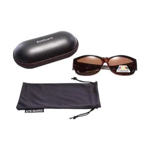 EYEGUARD Lentes rectangulares polarizados ovalados para_4