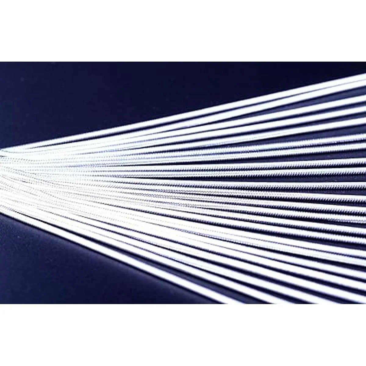 24 piezas de cadena serpiente de 12mm enchapada en plata_6