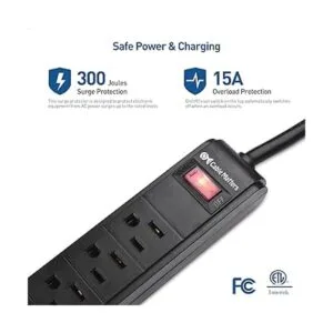 Cable Matters Paquete de 2 protectores de sobretensiones_4