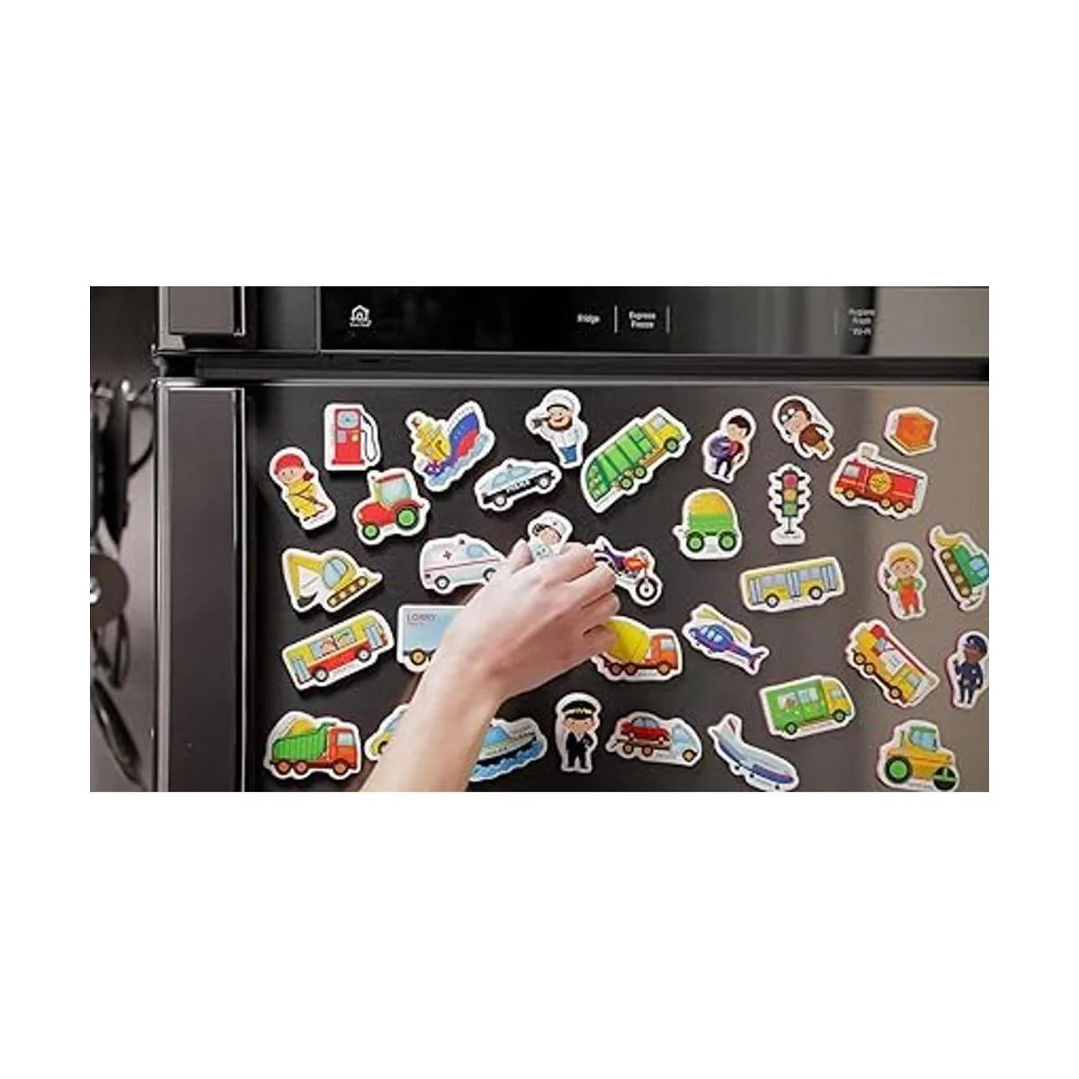 Little World 34 imanes de nevera de espuma para niños_6