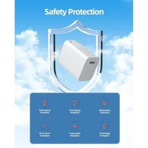 Cargador rápido plegable de 20 W para Google Pixel_5