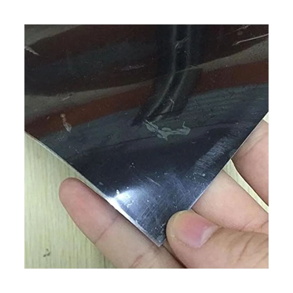 Hoja adhesiva de goma de silicona fina resistente al_5