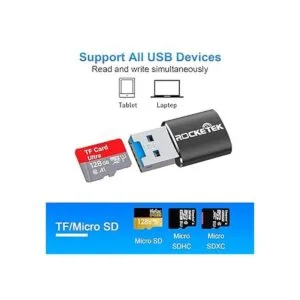 Rocketek Adaptador portátil de aluminio USB 3.0 para_2